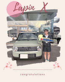 かわいいラパン納車しました♡